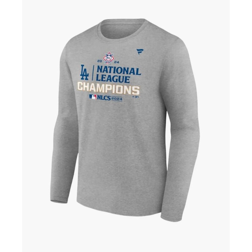 BIN Men’s Fanatics LA Dodgers 2024 NL Champions Locker Long Sleeve Tee Small